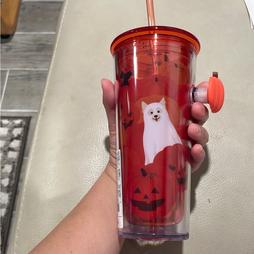 Starbucks Korean Halloween 2022 Pumpkin tumbler